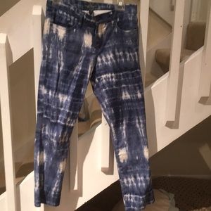 Lauren jeans company tie-dye jeans
